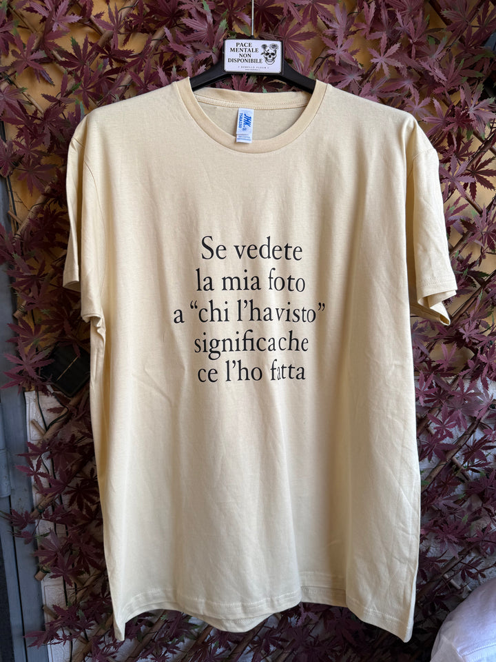 T-shirt chi l’ha visto