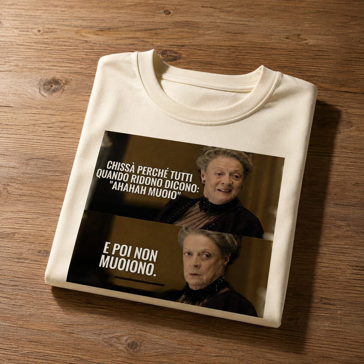 T-shirt sarcastica