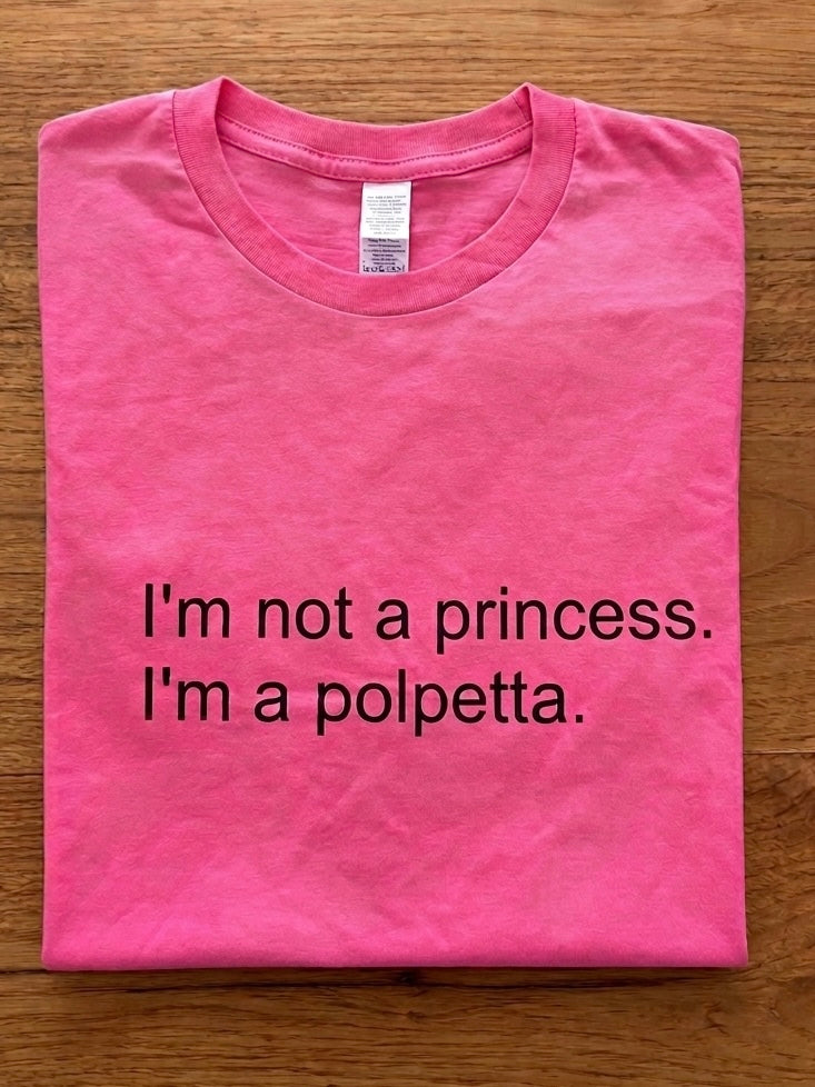 T-shirt polpetta fucsia TAGLIA M