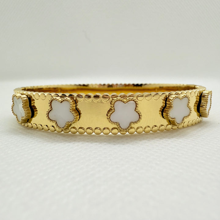 Bracciale rigido fiorellini