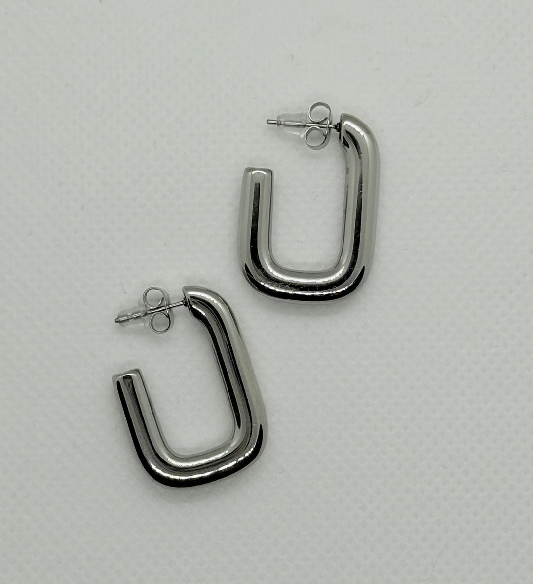 Orecchini Rectangular silver