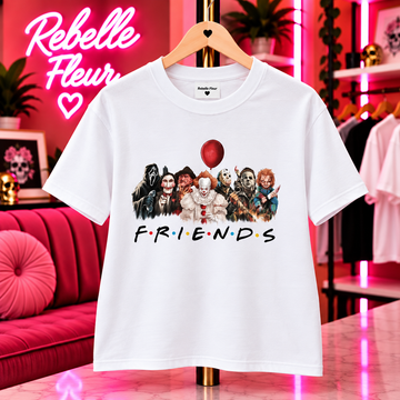 T-shirt Friends horror