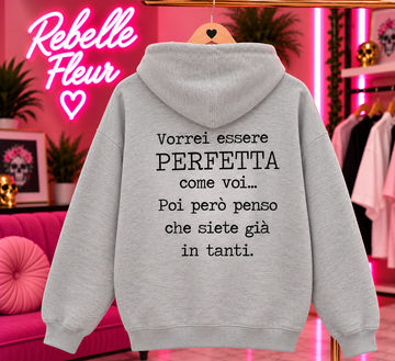 Felpa vorrei essere come voi