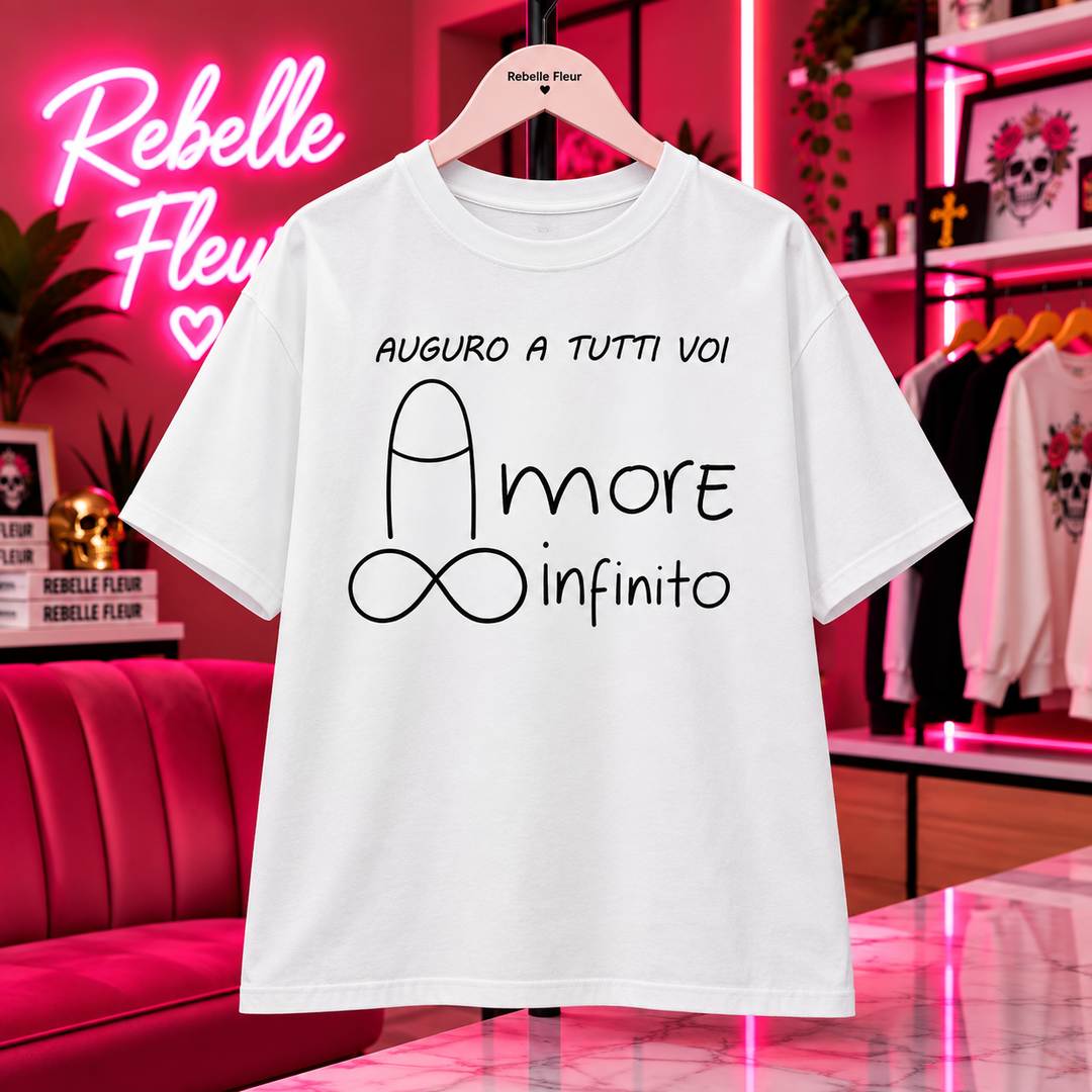 T-shirt amore infinito