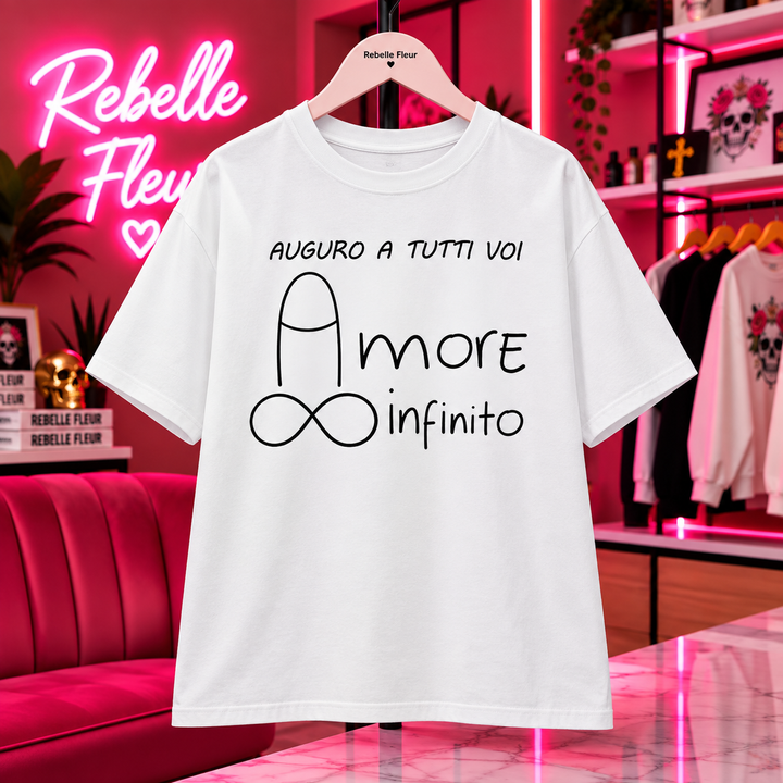 T-shirt amore infinito
