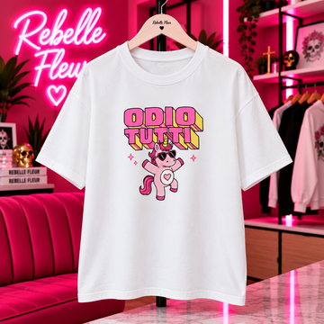 T-shirt odio tutti