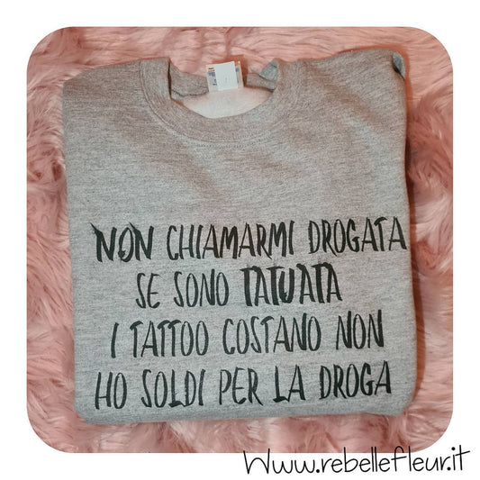 Felpa tatuata