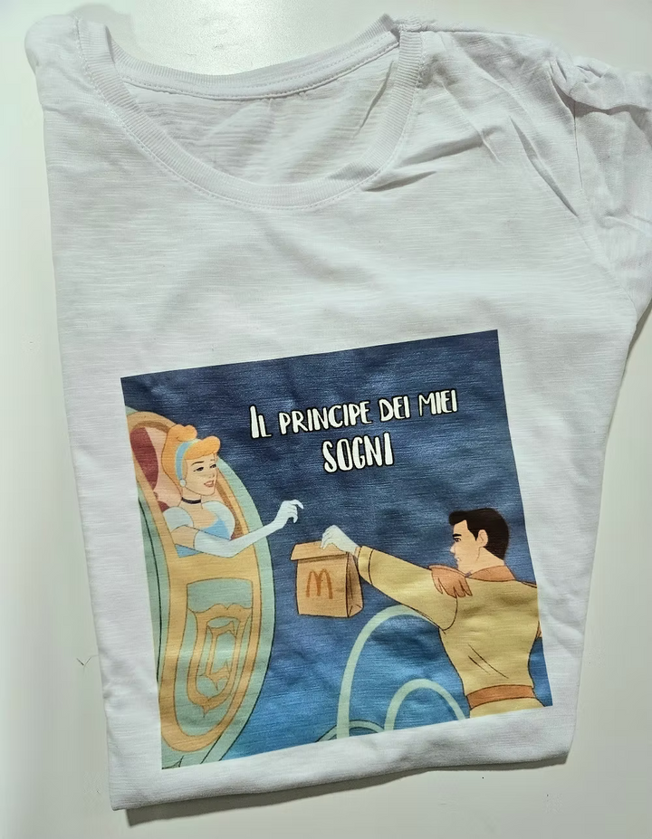 T-shirt Principe dei sogni