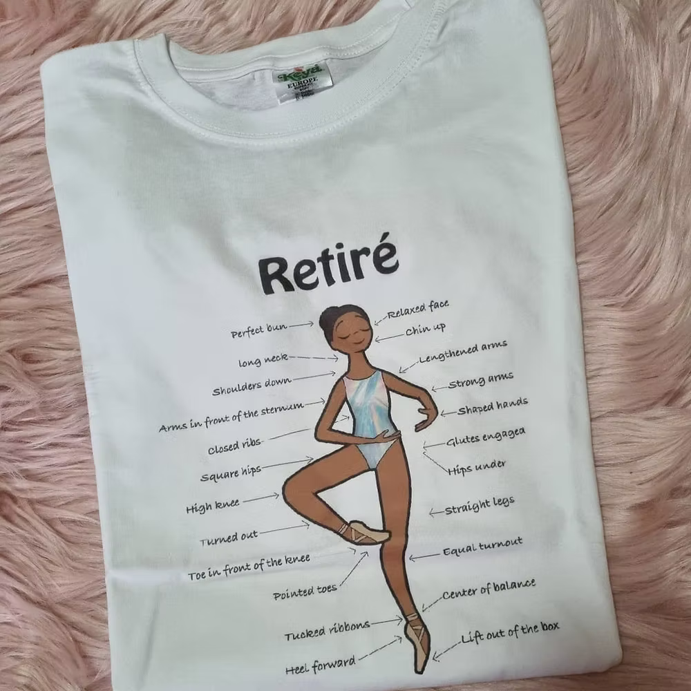 T-shirt Ballerina