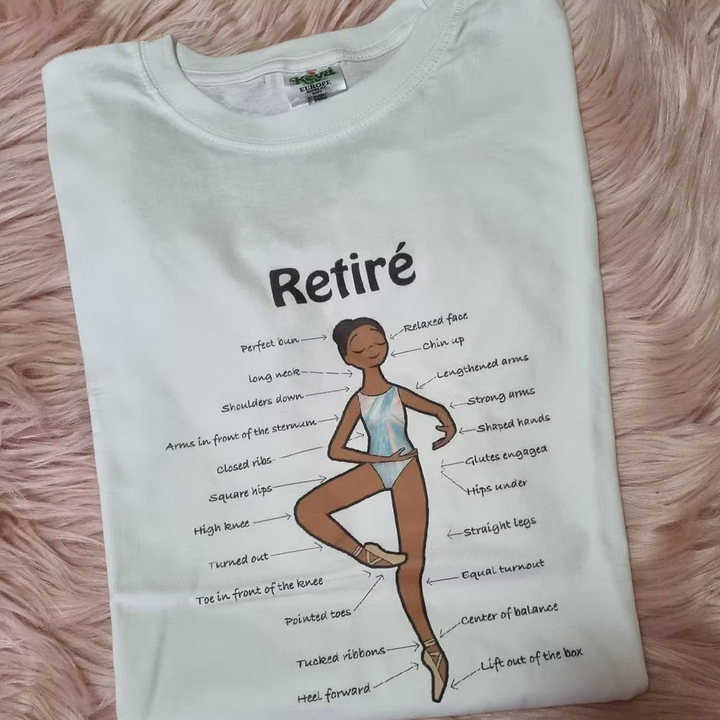 T-shirt Ballerina