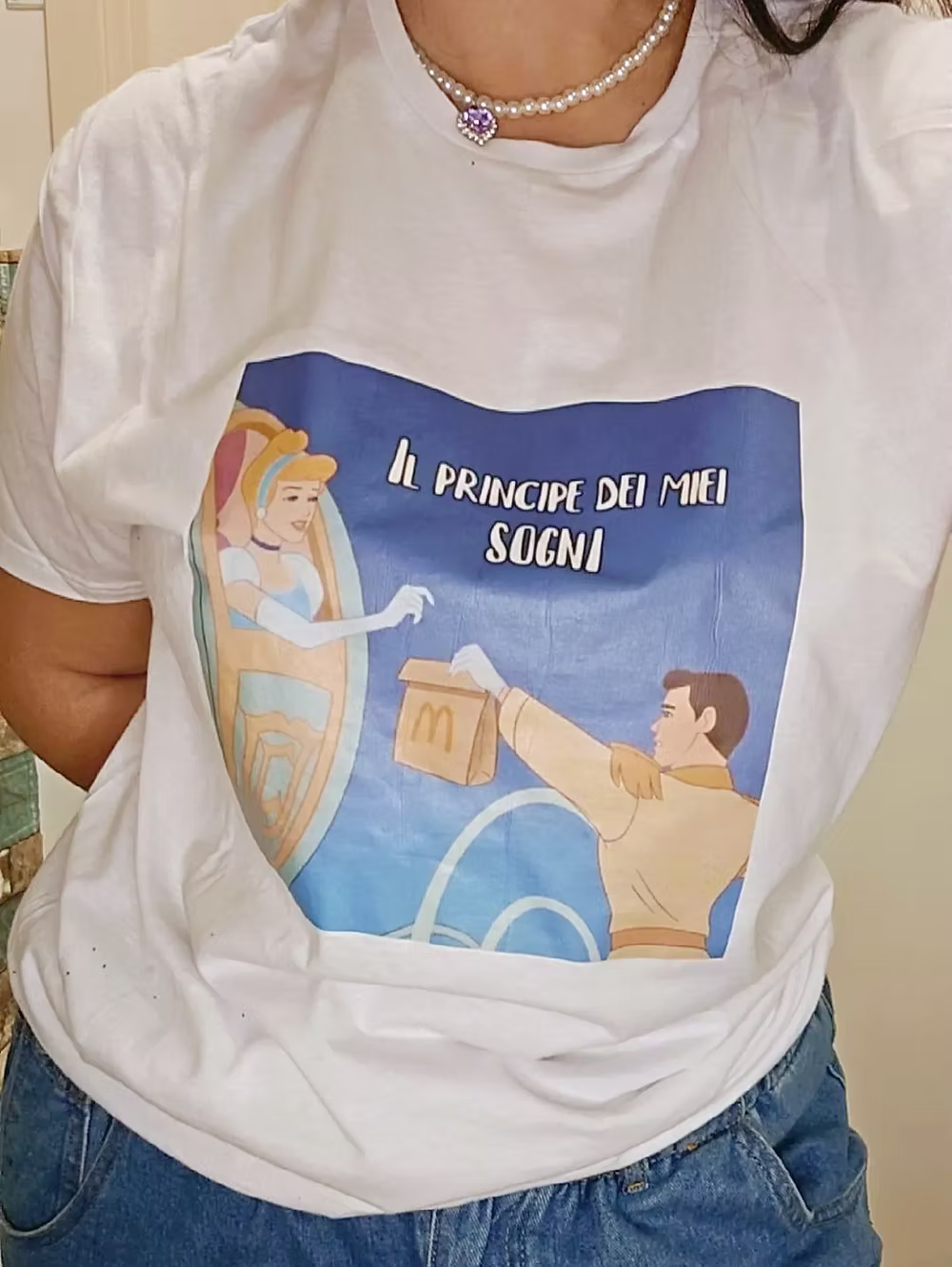 T-shirt Principe dei sogni