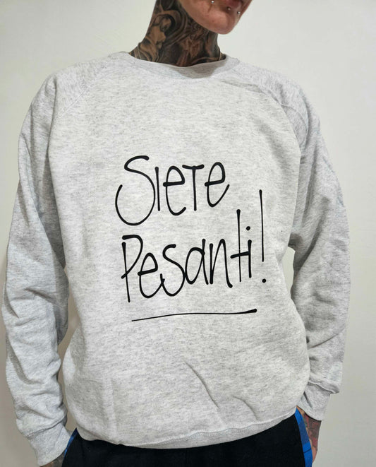 Felpa siete pesanti