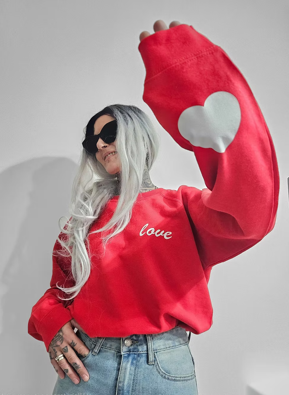 Felpa Valentine limited edition