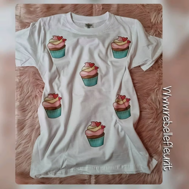 T-shirt Cupcake