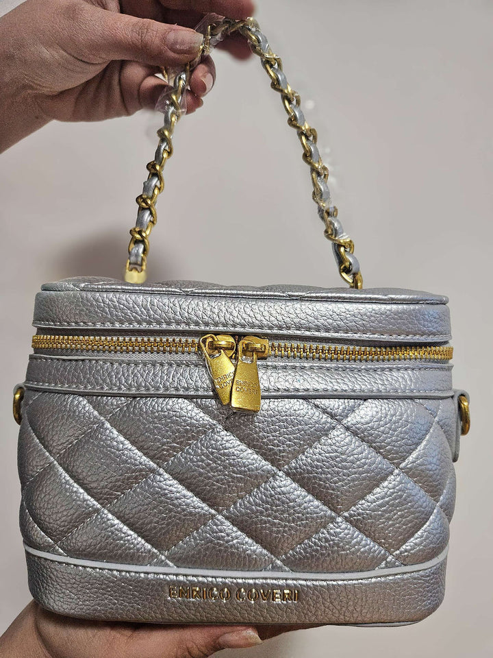 Beauty bag silver 🩶