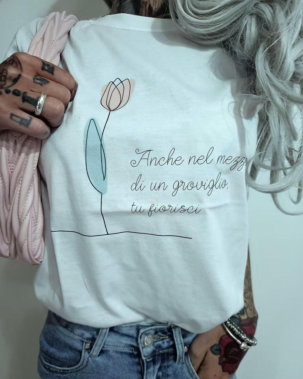 T-shirt fiorisci