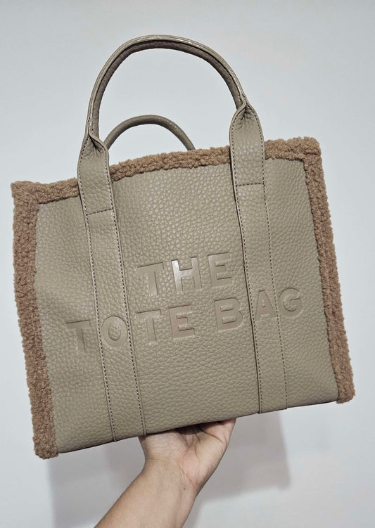 The tote bag BEIGE