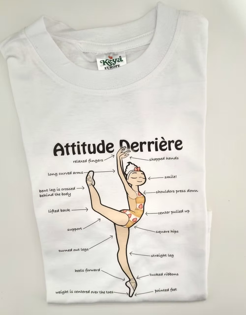 T-shirt Ballerina