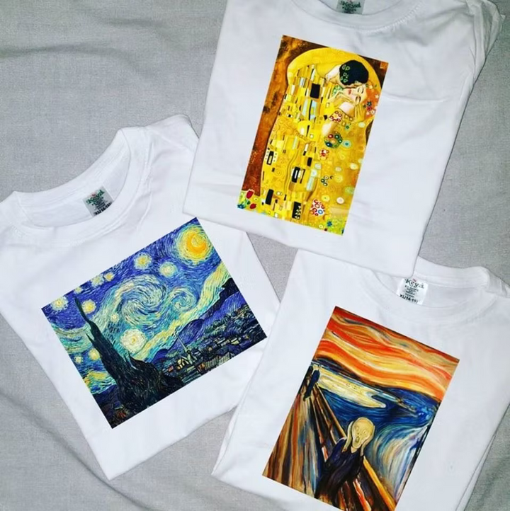 T-shirt dipinti