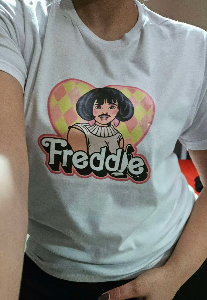 T-shirt Freddie cuore