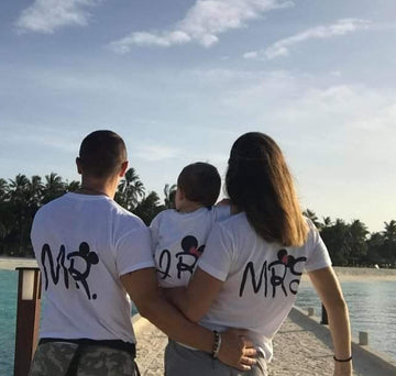 Tris famiglia Mr Mrs