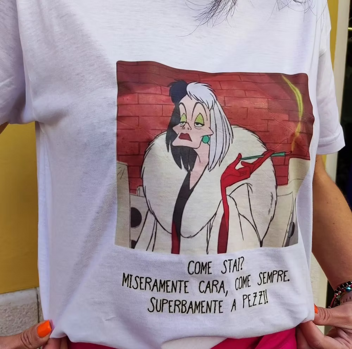 T-shirt Crudelia
