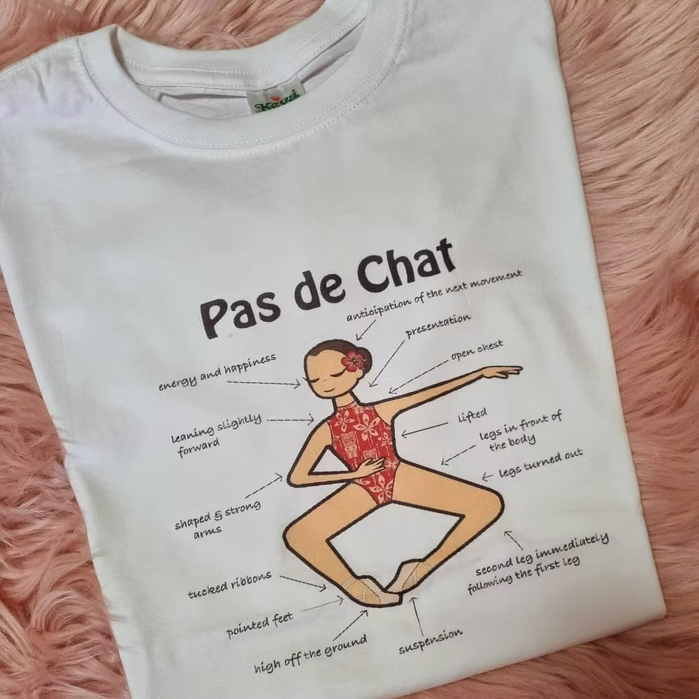T-shirt Ballerina