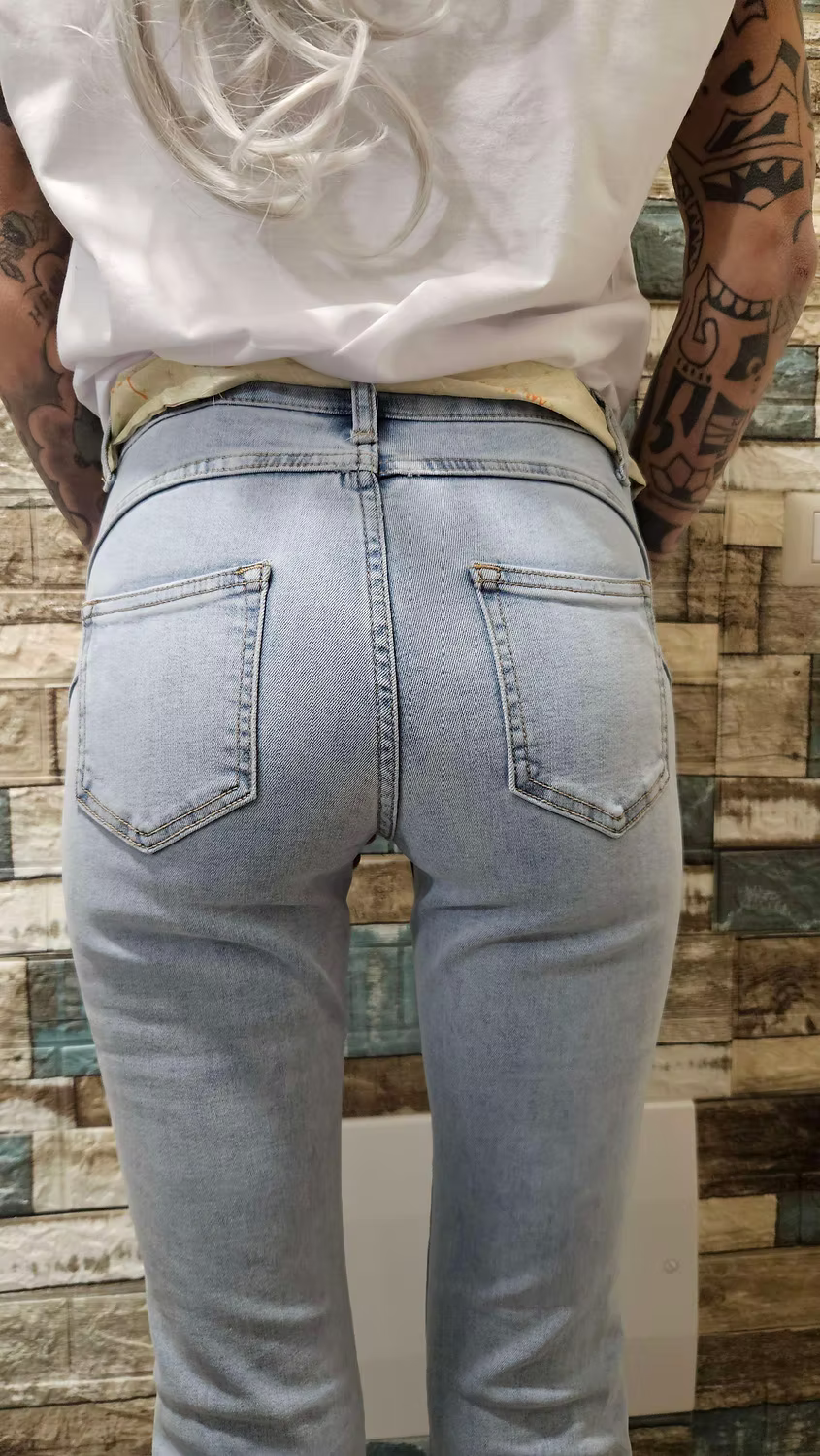 Jeans foulard