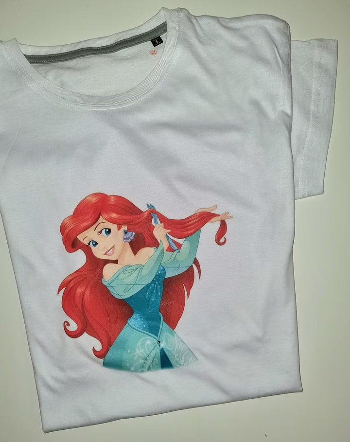 T-shirt principesse strass
