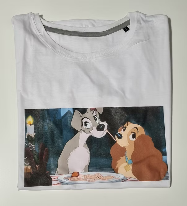 T-shirt Lilli e il vagabondo spaghetti
