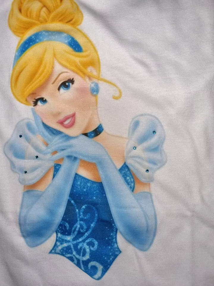 T-shirt principesse strass