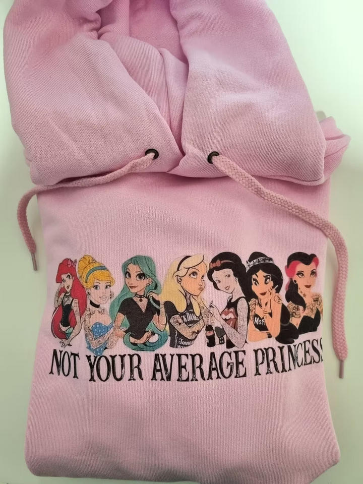 Felpa con cappuccio Not your princess