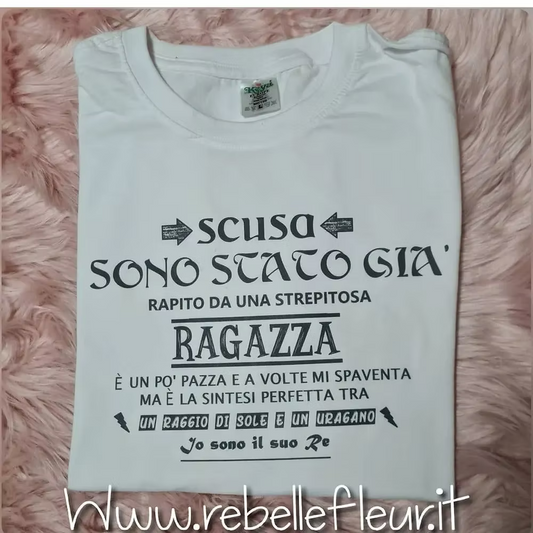 T-shirt sono già impegnata/o