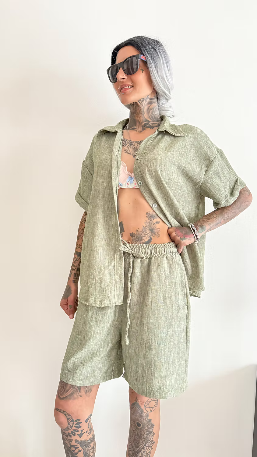 Coordinato summer green