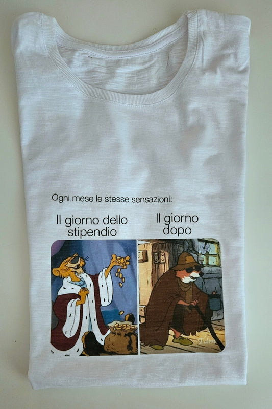 T-shirt stipendio