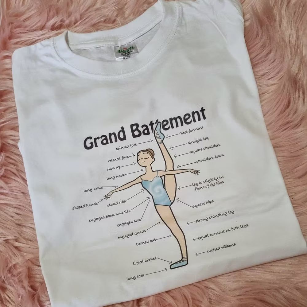 T-shirt Ballerina