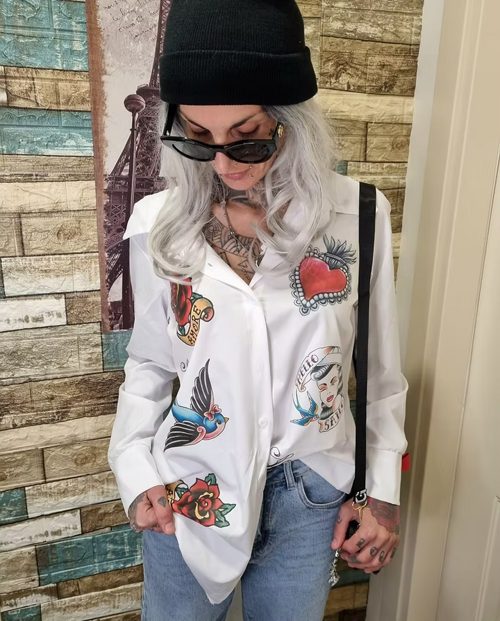 Camicia Old school tattoo