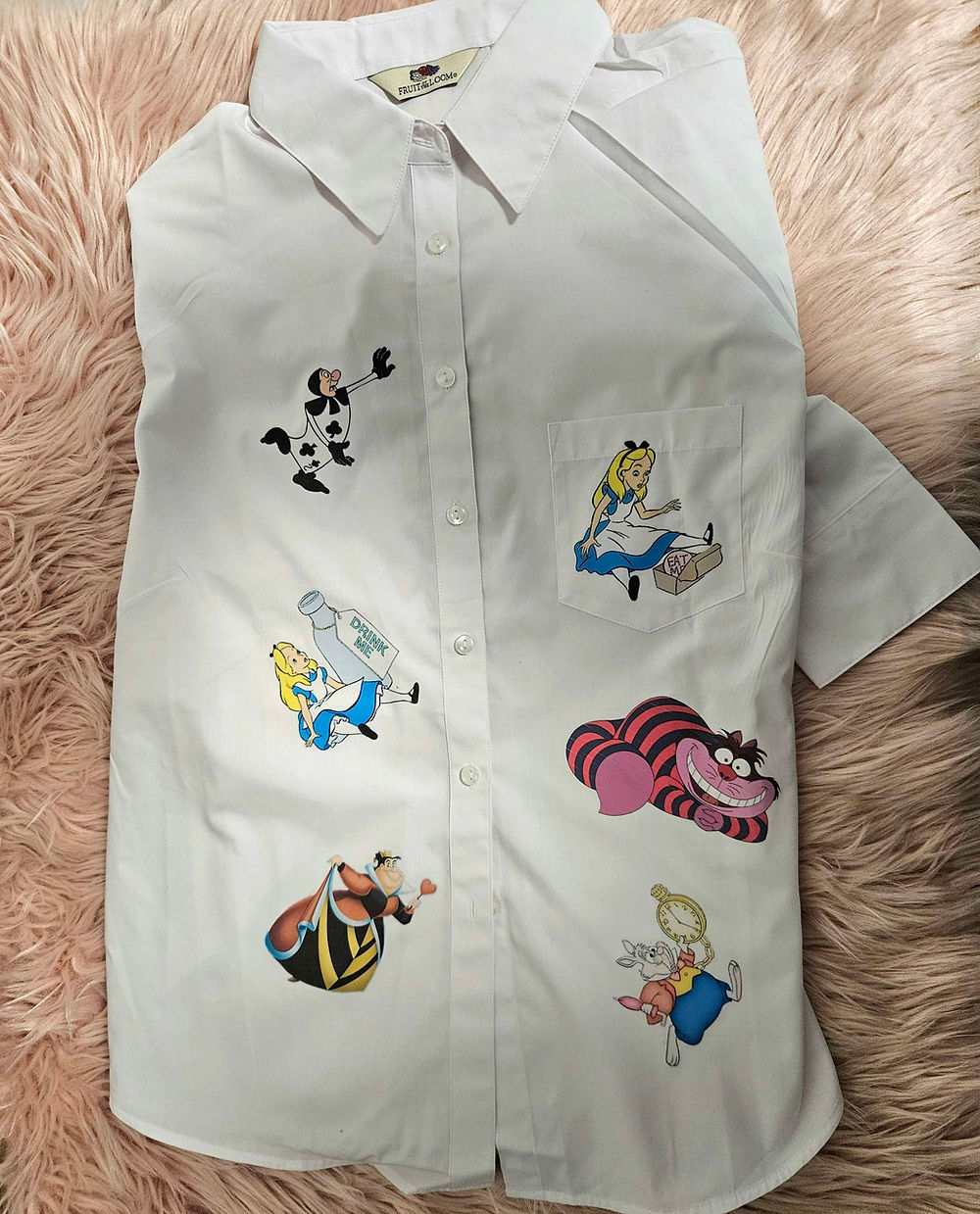 Camicia Alice in wonderland