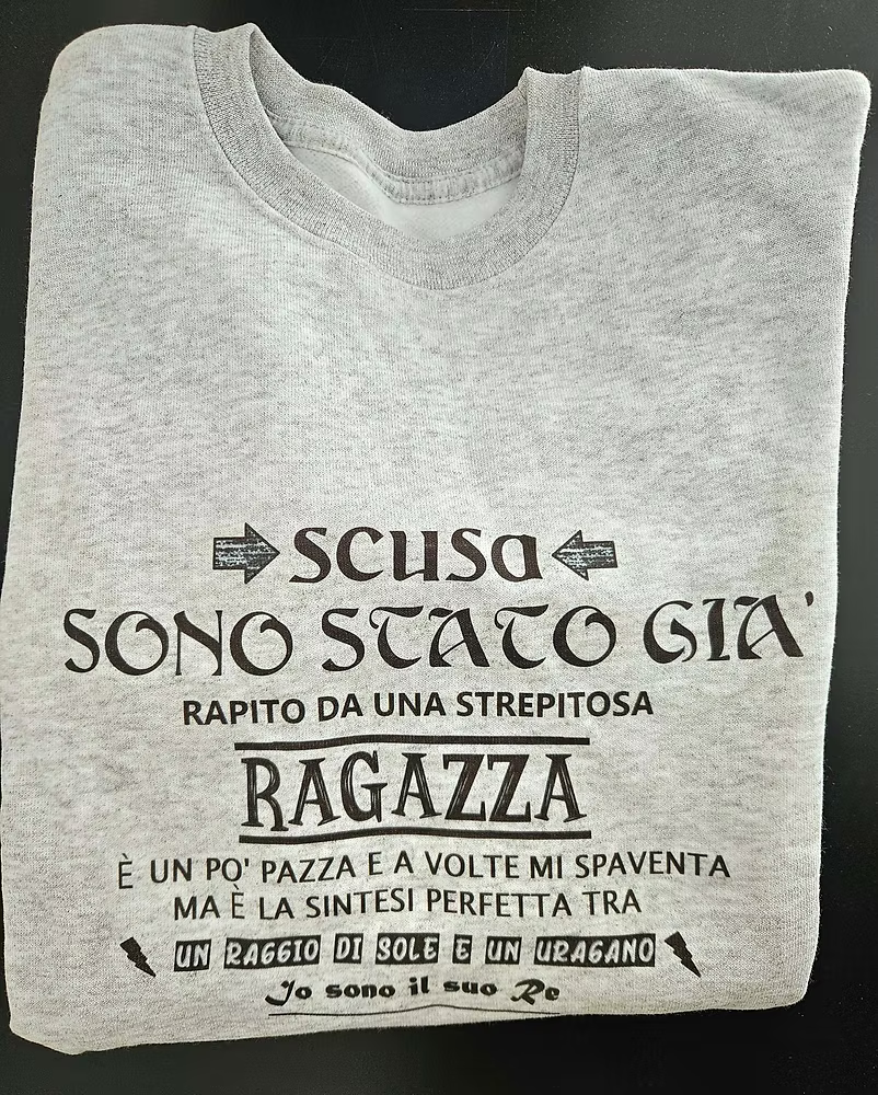Felpa  sono già impegnata/o