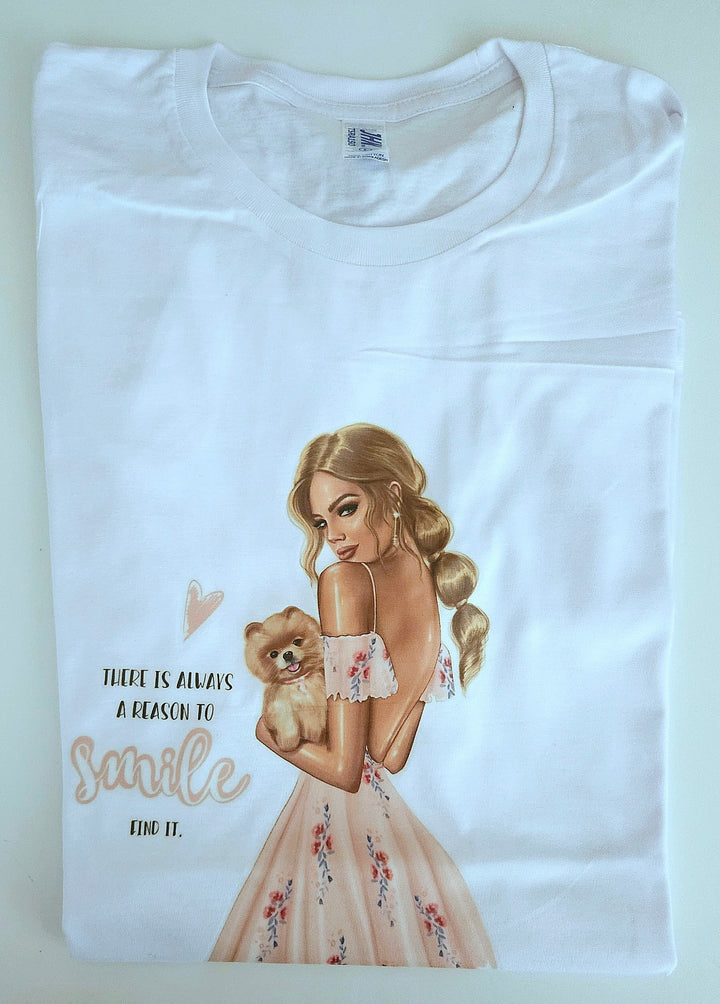 T-shirt reason to smile
