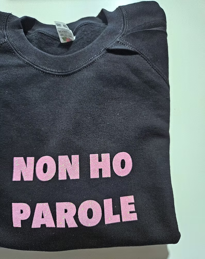 Felpa non ho parole