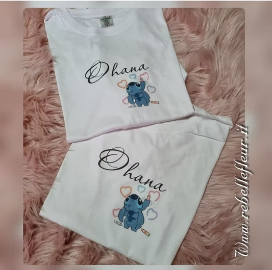T-shirt Stitch disegna
