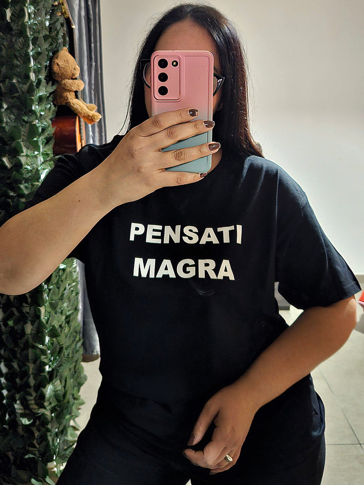 T-shirt pensati magra