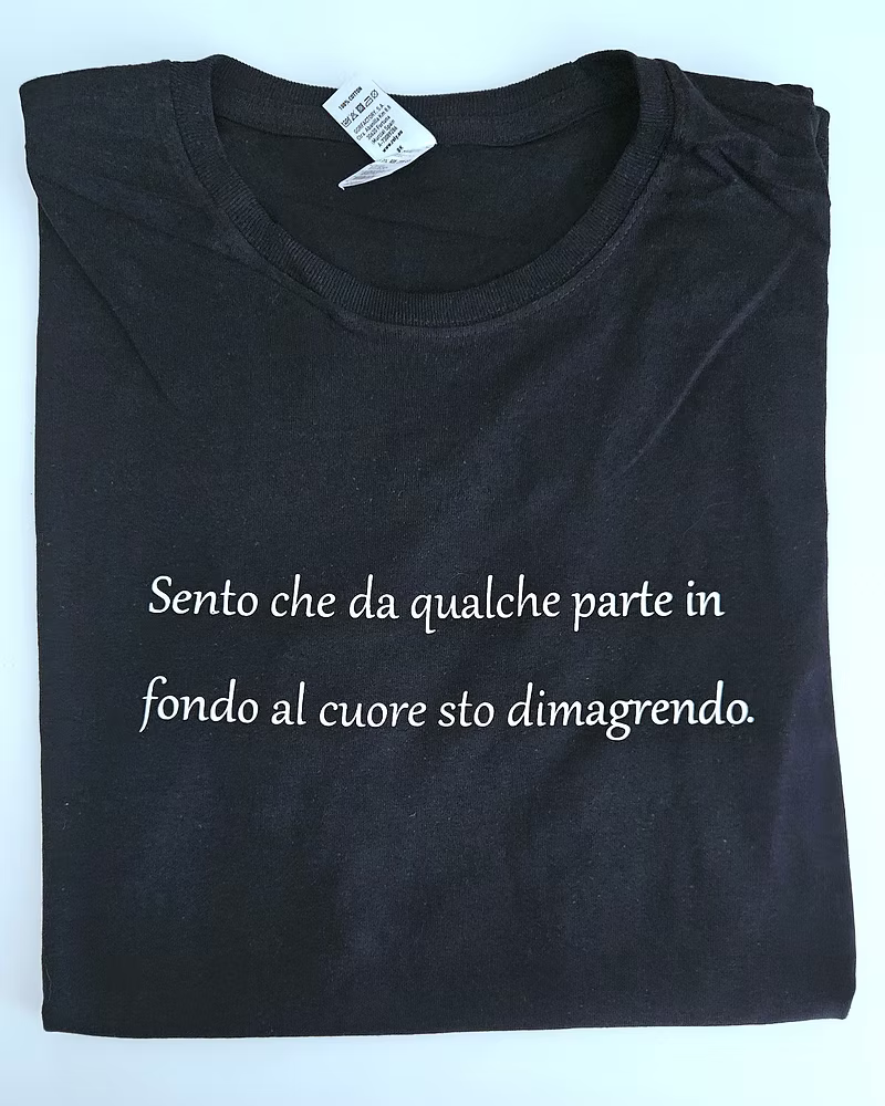 T-shirt sto dimagrendo