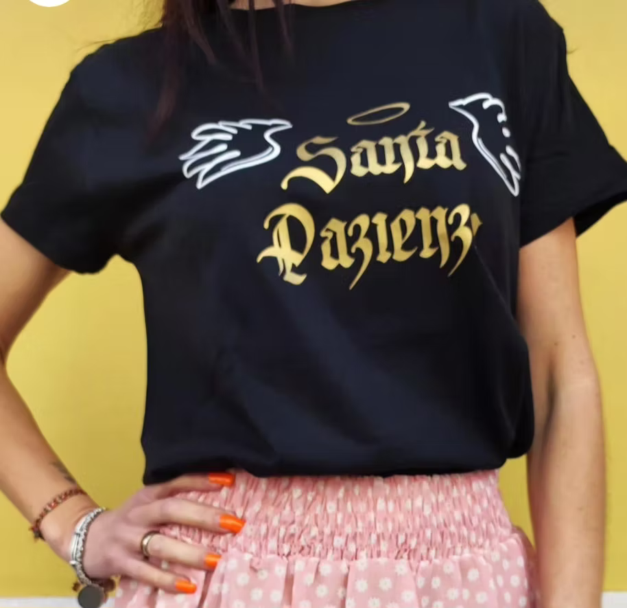 T-shirt santa pazienza