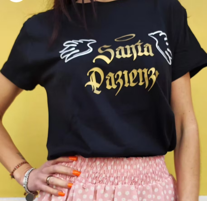 T-shirt santa pazienza