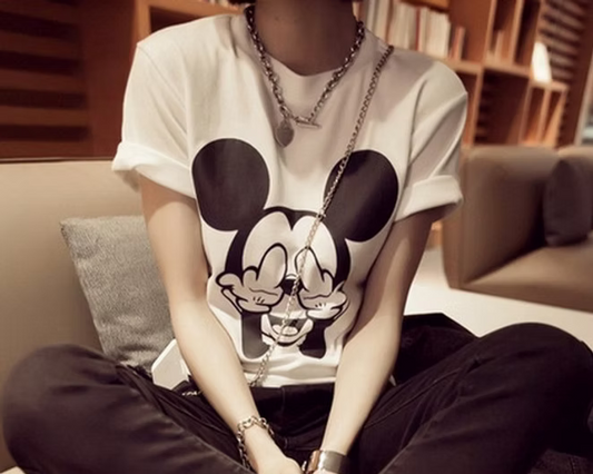 T-shirt topolino f**ck