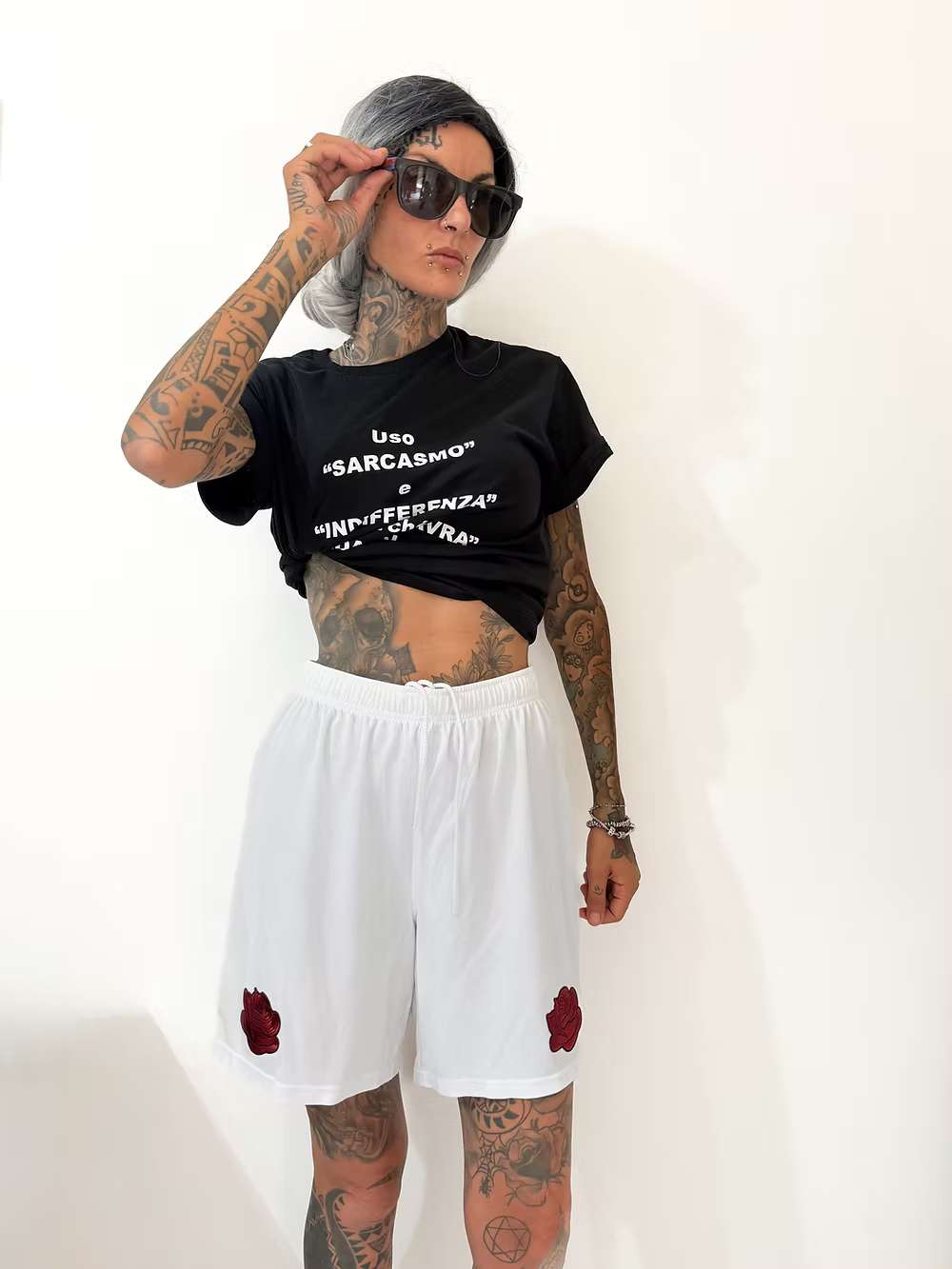 Shorts garzati Roses