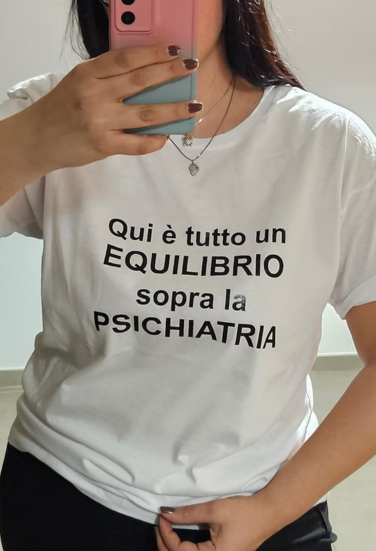 T-shirt equilibrio