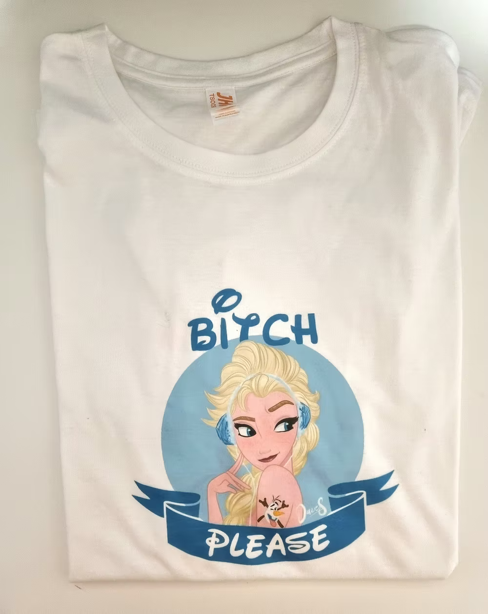 T-shirt principesse bitch please